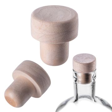 Korek do butelki na wino Velletri grzybek syntetyczny 18.5mm 1 szt.