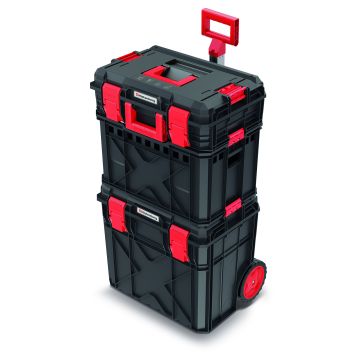 KISTENBERG Zestaw Skrzyń narzędziowych X Block PRO 2w1 - KXBS6040100 - czarny