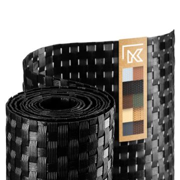 Taśma ogrodzeniowa 19 x 255 cm, czarny