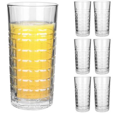 Szklanka wysoka do napojów Vion 350ml 6 szt.
