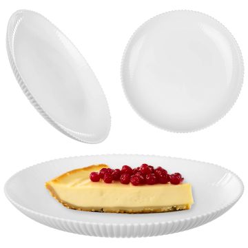 Talerz deserowy Regno 19 cm biały 1 szt.