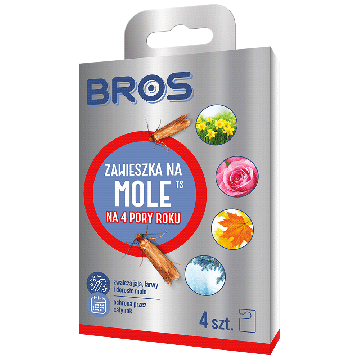 Bros Zawieszka na mole 4 pory roku 4 szt.