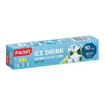 Paclan Woreczki do lodu XXL 10 szt.