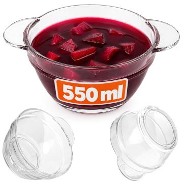 Bulionówka Viaso 550 ml gładka 1 szt.