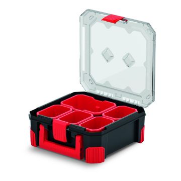 KISTENBERG Organizer narzędziowy Titan 30 B - KTI3030B - transparentny
