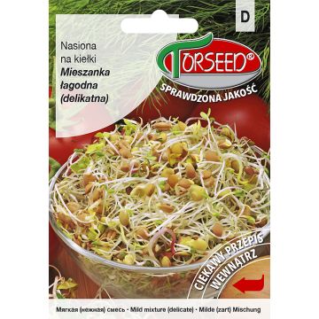 Nasiona na kiełki Mieszanka łagodna (delikatna) 20g