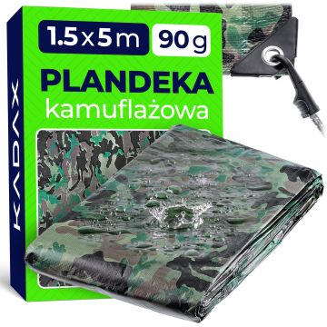 Plandeka kamuflażowa Welden 1,5 x 5 m