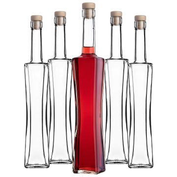 Butelka Quadra 500ml z korkiem syntetycznym 5 szt.