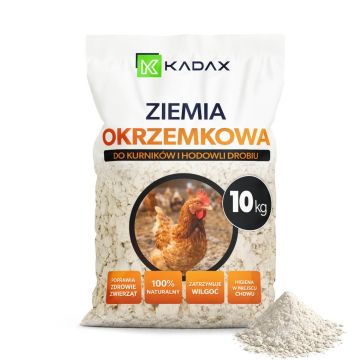 Ziemia okrzemkowa Cherre do kurników i hodowli drobiu 10 kg