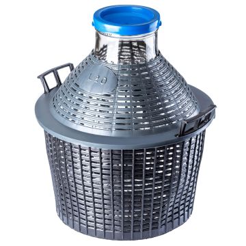 Balon Gąsior do wina Fonte z szerokim otworem 34L