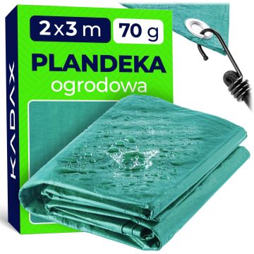 Plandeka ogrodowa Nole 2 x 3 m, zielona
