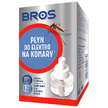 Bros Płyn do elektrofumigatora na komary 60 nocy