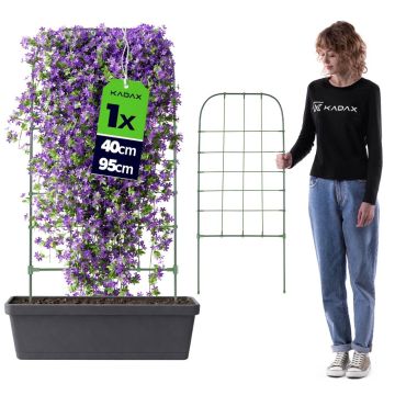 Podpora ogrodowa drabinkowa Millac 40 x 95 cm zielona 1 szt.