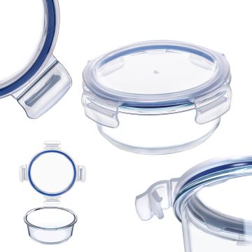 Szklany pojemnik na żywność Athie 400ml okrągły