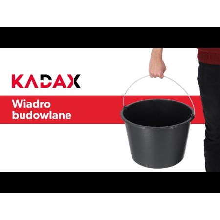 WIADRA PLASTIKOWE BUDOWLANE GOSPODARCZE 12L 15SZT