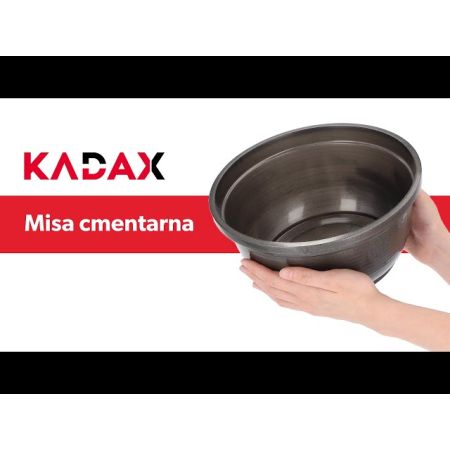 DONICZKA MISA OSŁONKA DO KWIATÓW 18cm GRAFIT
