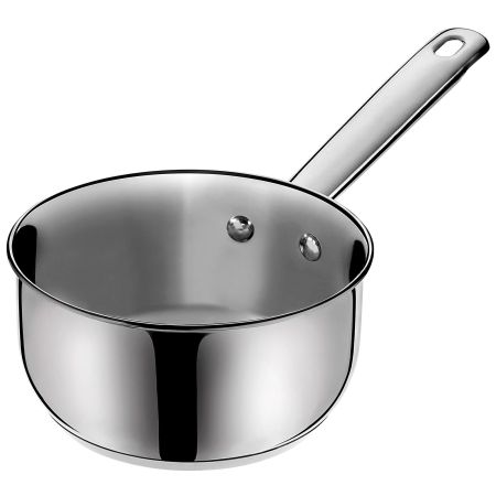 Garnek stalowy 1.5L, srebrny