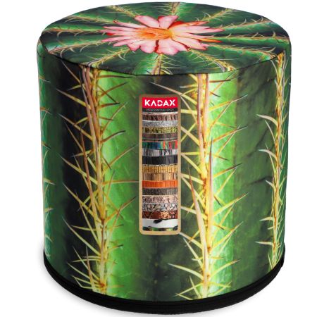 Pufa dekoracyjna 40 x 41 cm, kaktus