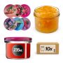 Słoiki na przetwory Tartu 235ml fi82mm 10szt + wieczko Jagodowy mix
