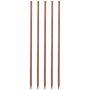 Podpora do roślin drewniana Tarup palik 28 mm x 120 cm 5 szt.