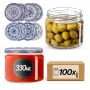 Słoiki na przetwory Sonka 330ml fi82mm 100szt + wieczko Bolesławiec