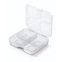 KISTENBERG Organizer narzędziowy SQR Box 15 niski - KSQ15154 - transparentny