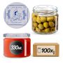 Słoiki na przetwory Sonka 330ml fi82mm 100szt + wieczko Makatka