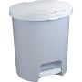 Kosz na śmieci z pedałem Refuse 25L szary