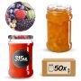 Słoiki na przetwory Seno 315ml fi66mm 50szt + wieczko Owoce leśne