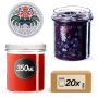 Słoiki na przetwory Avila 350ml fi82mm 20szt + wieczko Kogut