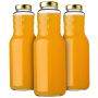 Szklane butelki na sok Sorga 1L + zakrętki fi53 złote 3 szt.