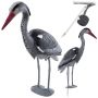 Figurka czapli Casole dekoracja ogrodowa 70 x 61 cm
