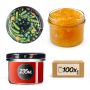 Słoiki na przetwory Tartu 235ml fi82mm 100szt + wieczko Ogórki czarne