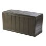 Skrzynia ogrodowa Keter Sherwood Storage Box 270L, brązowa