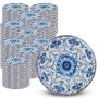 Metalowe wieczka do słoików Virbo 100szt fi 82mm "Porcelana"