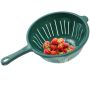 Cedzak z rączką Couto 23 cm, zielony