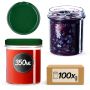 Słoiki na przetwory Avila 350ml 100szt 82mm + wieczka zielone