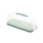 Pojemnik prostokątny na ciasto Curver Chef&Home 35.5 x 15 cm zielony