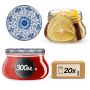 Słoiki na przetwory Raja 300ml fi82mm 20szt + wieczko Ceramics 2