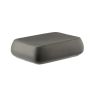 Mydelniczka ceramiczna 12 x 10 x 3 cm, szara