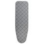 Metalizowany pokrowiec na deskę do prasowania Crucey 38-42 x 120 cm geometryczny