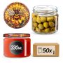 Słoiki na przetwory Sonka 330ml fi82mm 50szt + wieczko Bee of the fusion