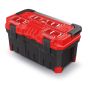 KISTENBERG Skrzynka narzędziowa Titan PLUS 55 AL 22 - KTIPA5530 - czerwony