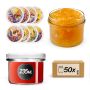 Słoiki na przetwory Tartu 235ml fi82mm 50szt + wieczko Bee of the field