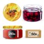 Słoiki na przetwory Denia 250ml 50szt 82mm + wieczko "Pszczoła"