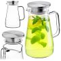 Dzbanek szklany z filtrem Norcia 1.5L