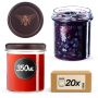 Słoiki na przetwory Avila 350ml fi82mm 20szt + wieczko Pszczoła