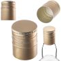Aluminiowa zakrętka do butelek Annot fi 28mm długa złota 100 szt.