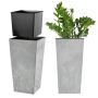 Donica ogrodowa Pesaro 19 cm szary beton