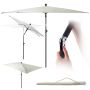 Parasol balkonowy Talaia beżowy 210x140cm